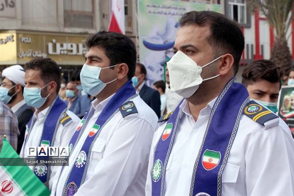 گرامیداشت روز ۱۳ آبان در اهواز