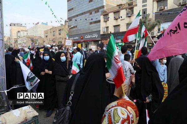 گرامیداشت روز ۱۳ آبان در اهواز