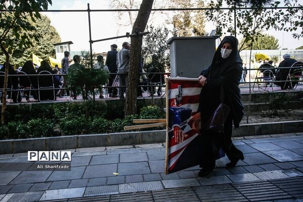 مراسم ۱۳ آبان در تهران
