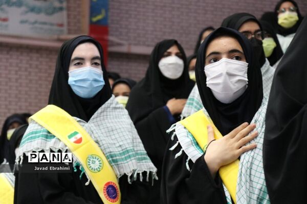 اجتماع دانش‌آموزان مشهد به مناسبت یوم الله 13 آبان ماه