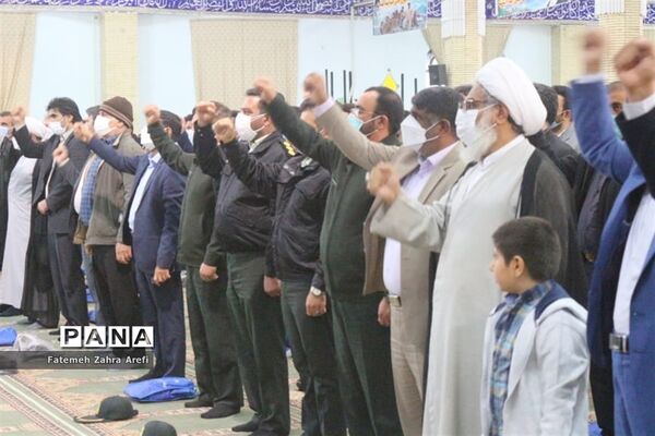 تجمع بزرگ 13 آّبان در مصلی المهدی زابل