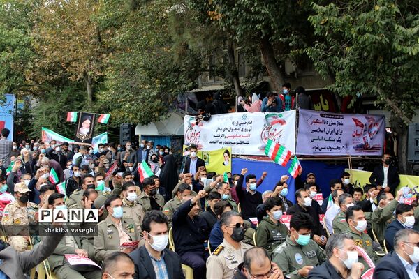 برگزاری اجتماع مردمی  استکبار ستیزی به مناسبت  13 آبان در استان اصفهان