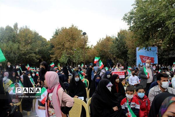 برگزاری اجتماع مردمی  استکبار ستیزی به مناسبت  13 آبان در استان اصفهان