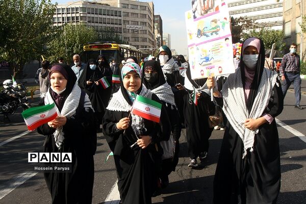 مراسم 13 آبان در تهران - 3