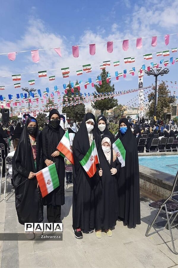 راهپیمایی ۱۳آبان شهرستان ورامین