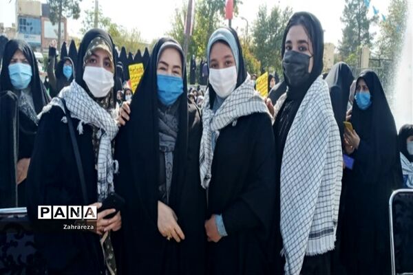 راهپیمایی ۱۳آبان شهرستان ورامین