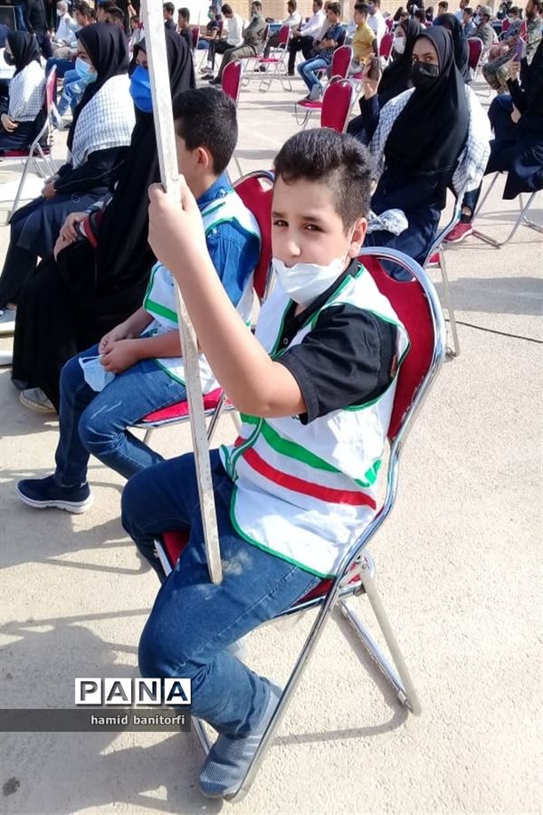 مراسم 13 آبان در دبیرستان قدس  شهرستان حمیدیه