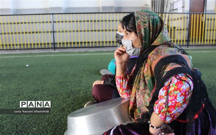 گرامیداشت هفته ملی مازندران به همت دانش‌آموزان دبیرستان مائده گلوگاه