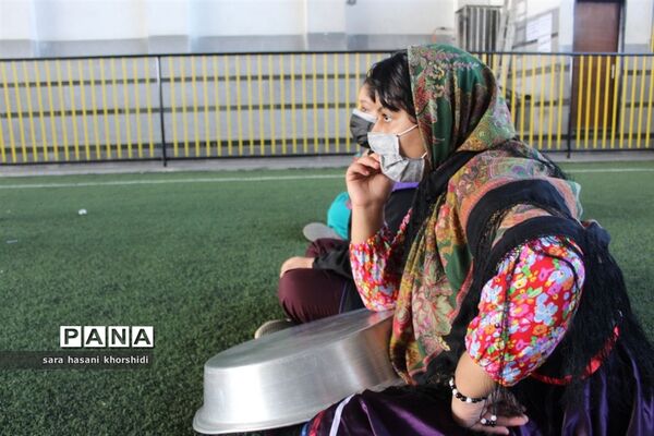 گرامیداشت هفته ملی مازندران به همت دانش‌آموزان دبیرستان مائده گلوگاه