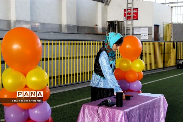 گرامیداشت هفته ملی مازندران به همت دانش‌آموزان دبیرستان مائده گلوگاه