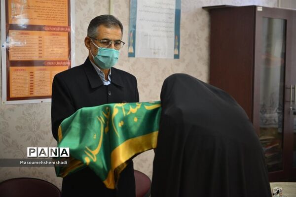 بزرگداشت مقام حضرت عبدالعظیم حسنی در هنرستان آل یاسین منطقه ۱۲