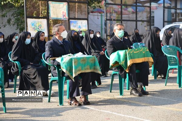 بزرگداشت مقام حضرت عبدالعظیم حسنی در هنرستان آل یاسین منطقه ۱۲