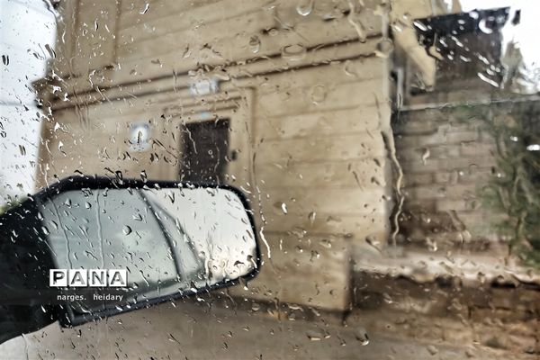 نخستین بارش پاییزی در امیدیه