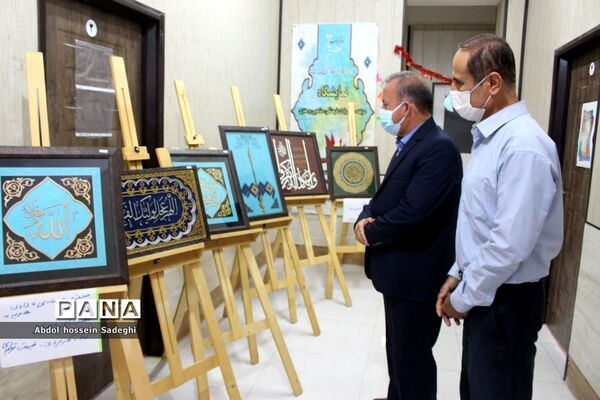 نمایشگاه و فروشگاه صنایع دستی در کانون فرهنگی تربیتی کوثر بوشهر