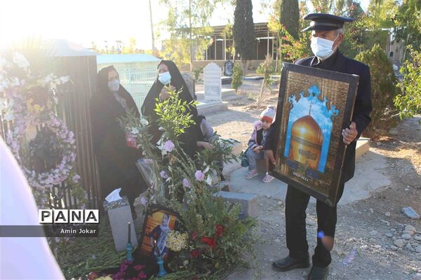 تقدیر مدیر سازمان دانش‌آموزی استان فارس از خانواده دانش آموز پیشتاز مرحومه مهسا هاشمی بالاشهری