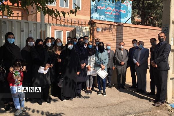 افتتاحیه آزمایشگاه مرکزی پژوهش‌سرای دکتر قریب در شهرستان پردیس