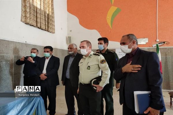 برگزاری نمادین بیست و چهارمین دوره انتخابات شورای دانش‌آموزی شهرستان امیدیه