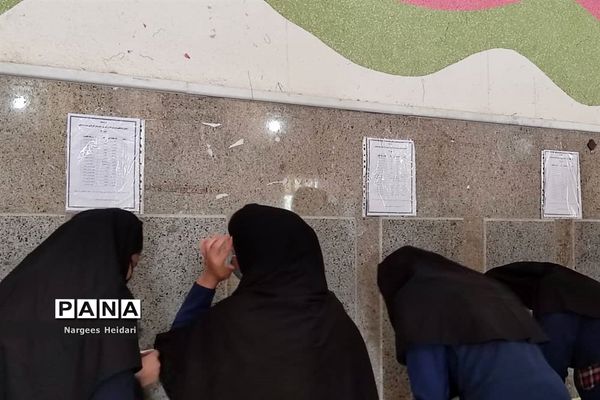 برگزاری نمادین بیست و چهارمین دوره انتخابات شورای دانش‌آموزی شهرستان امیدیه