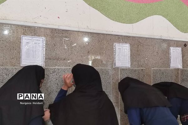 برگزاری نمادین بیست و چهارمین دوره انتخابات شورای دانش‌آموزی شهرستان امیدیه