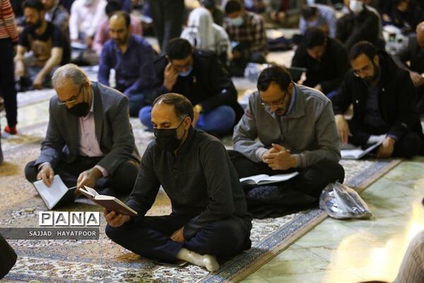 وداع با پیکر شهید فاطمه اسدی در حرم حضرت معصومه و مسجد جمکران
