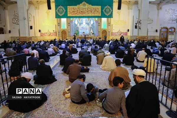 وداع با پیکر شهید فاطمه اسدی در حرم حضرت معصومه و مسجد جمکران
