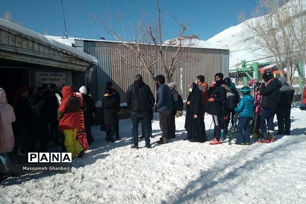 بارش برف درارتفاعات توچال