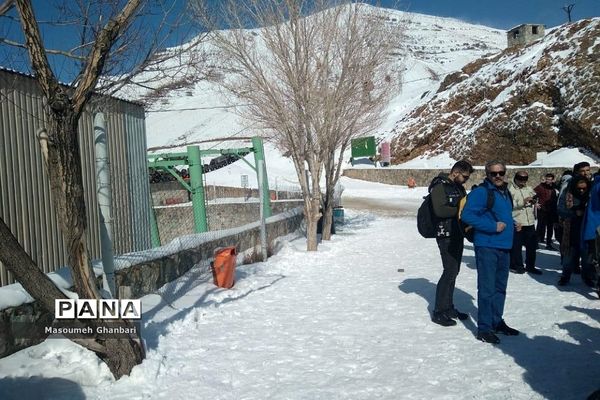 بارش برف درارتفاعات توچال