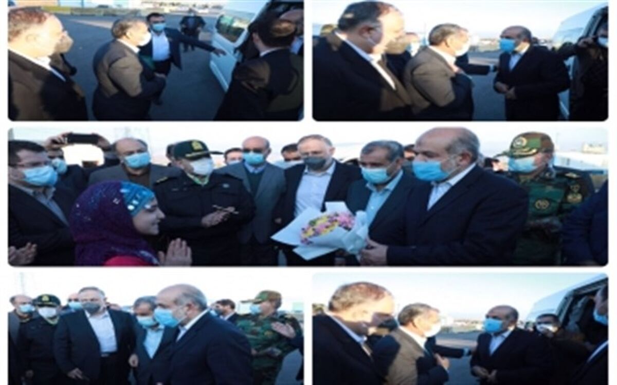 وزیر کشور وارد استان قزوین شد