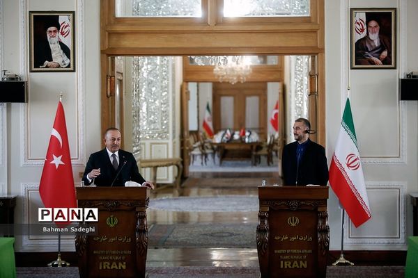 دیدار وزرای خارجه ایران و ترکیه