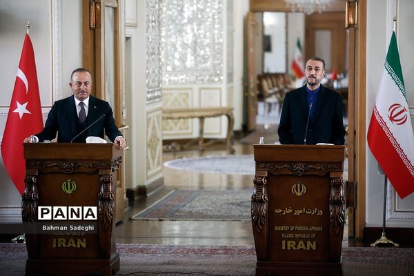 دیدار وزرای خارجه ایران و ترکیه