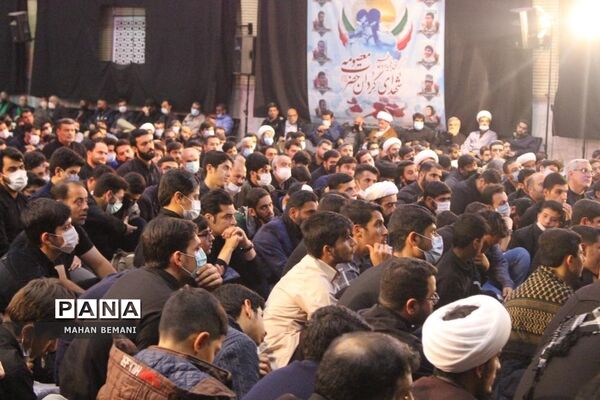 عزاداری سالگرد وفات حضرت معصومه(س) در هیات رزمندگان قم