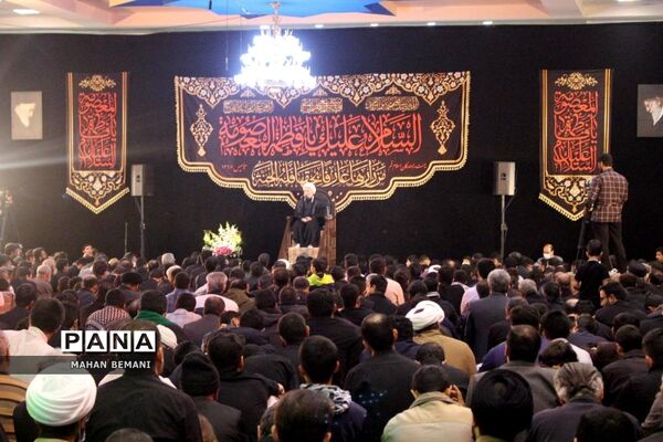 عزاداری سالگرد وفات حضرت معصومه(س) در هیات رزمندگان قم