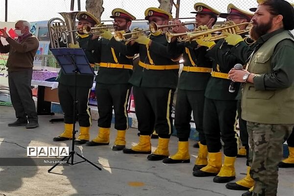 مراسم گرامیداشت روز حماسه و ایثار استان اصفهان در شهرستان فلاورجان