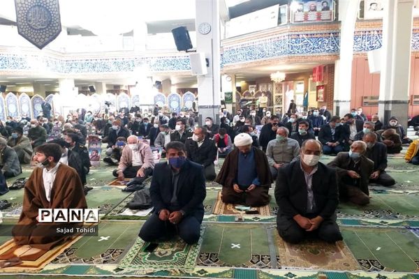 نماز جمعه در مسجد الغدیر پردیس