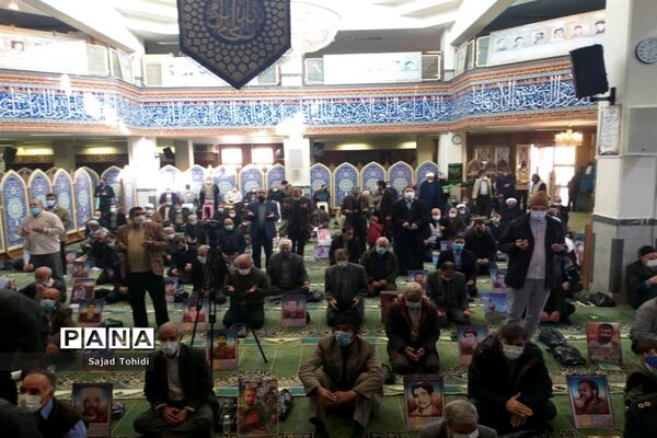 نماز جمعه در مسجد الغدیر پردیس