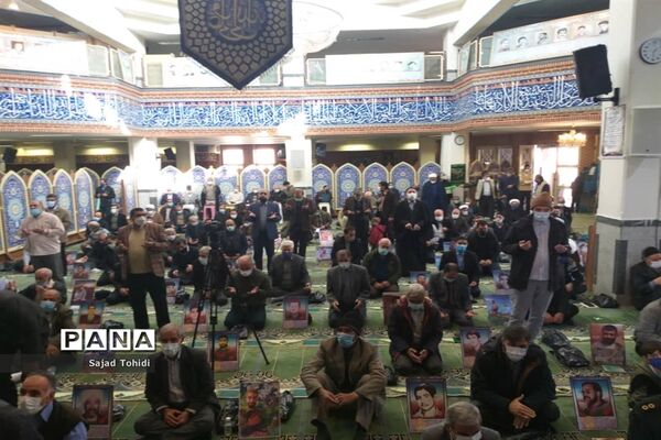 نماز جمعه در مسجد الغدیر پردیس