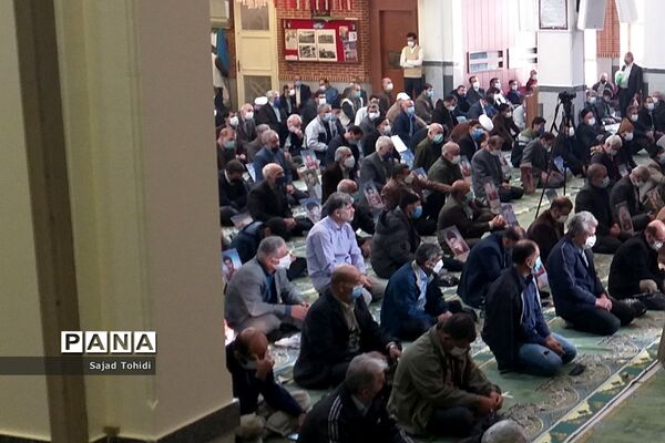 نماز جمعه در مسجد الغدیر پردیس