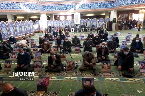 نماز جمعه در مسجد الغدیر پردیس