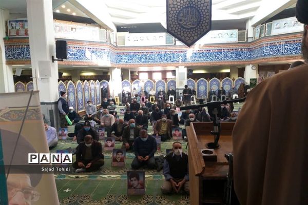 نماز جمعه در مسجد الغدیر پردیس