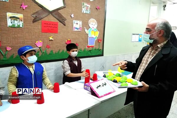 برگزاری مرحله آموزشگاهی هفتمین دوره المپیاد رویش  در مدارس کازرون