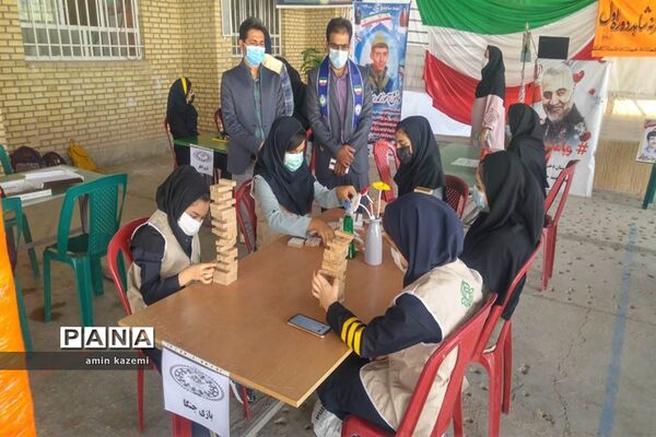 برگزاری مسابقات بازی‌های فکری سرگرمی رویش در شهرستان داراب