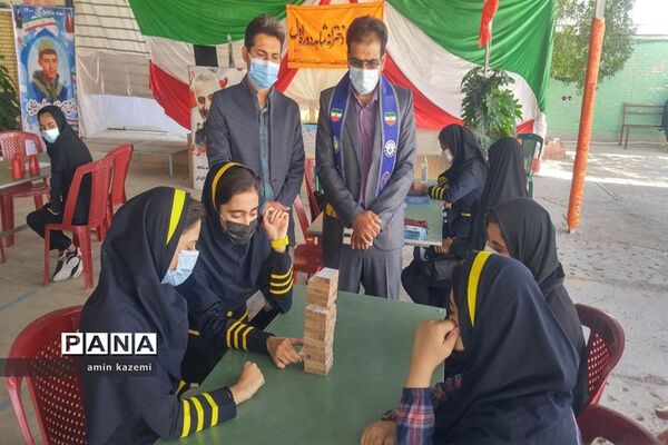 برگزاری مسابقات بازی‌های فکری سرگرمی رویش در شهرستان داراب