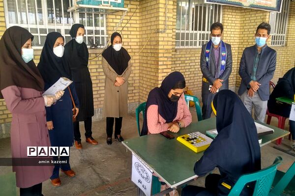 برگزاری مسابقات بازی‌های فکری سرگرمی رویش در شهرستان داراب
