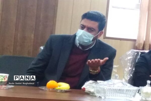 جلسه هماهنگی پایلوت کشوری مانور زلزله در دبیرستان بدری برهانی  منطقه ۸ تهران