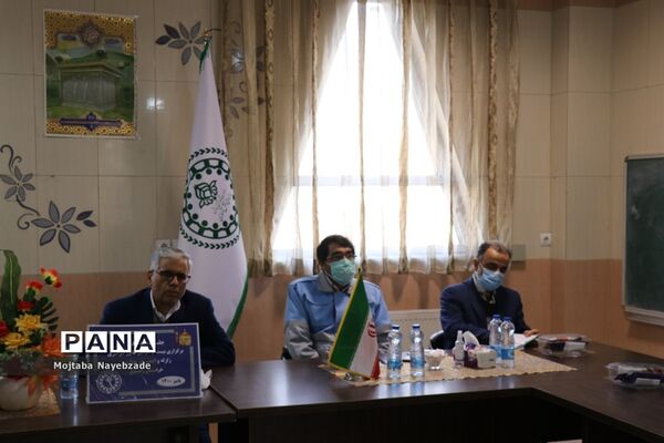 جلسه هماهنگی کمیته برگزاری بیست و سومین مانور سراسری زلزله و ایمنی در مدارس خراسان رضوی