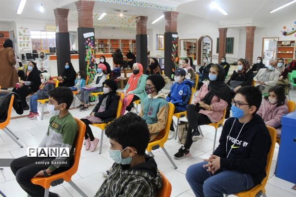 جشن هفته کتاب در کانون پرورش فکری کودکان و نوجوانان ساری