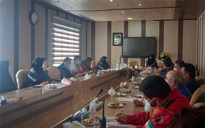 جلسه هماهنگی مانور زلزله در دماوند برگزار شد