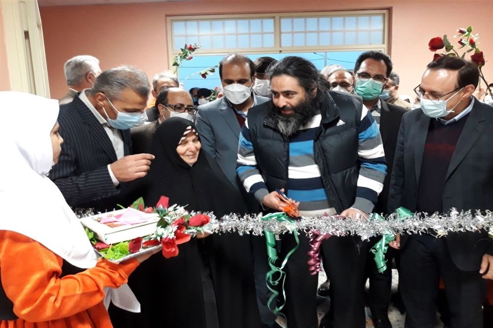 آیین افتتاح مدرسه 9 کلاسه شهرستان جاجرم