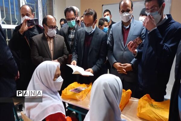 آیین افتتاح مدرسه 9 کلاسه شهرستان جاجرم