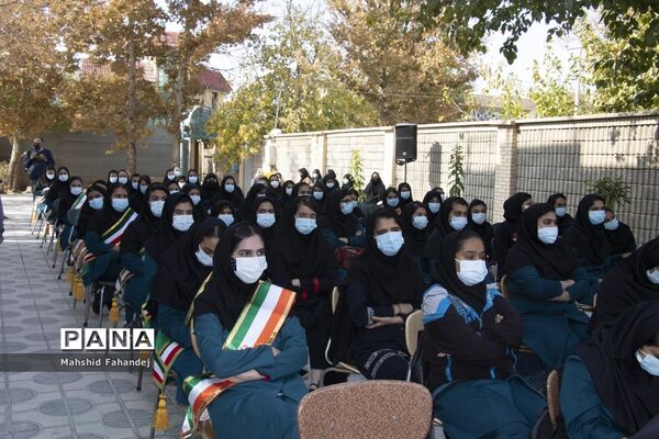 آیین بازگشایی آموزش حضوری اولین هنرستان کشاورزی شبانه‌روزی دخترانه در شیراز